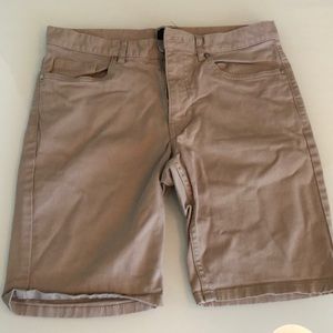 H&M Beige Slim Fit Short